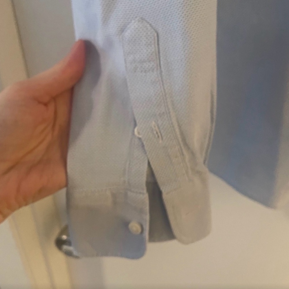 ANN MASHBURN Light Blue Top - Picture 4 of 7